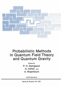 Enlarge image Cover: Probabilistic Methods in Quantum Field Theory and Quantum Gravity - Springer
