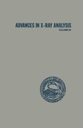Cover: Advances in X-Ray Analysis - Springer