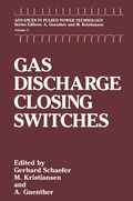 Cover: Gas Discharge Closing Switches - Plenum Publishing Co.,N.Y.