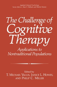 Enlarge image Cover: The Challenge of Cognitive Therapy - Springer