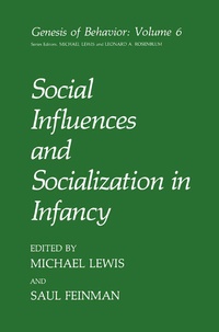 Enlarge image Cover: Social Influences and Socialization in Infancy - Springer