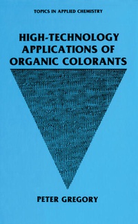 Enlarge image Cover: High-Technology Applications of Organic Colorants - Springer