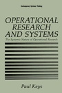 Cover: Operational Research and Systems - Springer