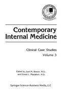 Cover: Contemporary Internal Medicine - Springer