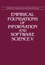 Cover: Empirical Foundations of Information and Software Science V - Kluwer Academic / Plenum Publishers