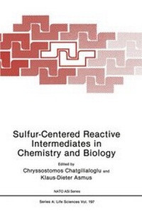 Abbildung von: Sulfur-Centered Reactive Intermediates in Chemistry and Biology - Kluwer Academic / Plenum Publishers