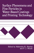 Cover: Surface Phenomena and Fine Particles in Water-Based Coatings and Printing Technology - Kluwer Academic / Plenum Publishers