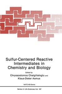 Abbildung von: Sulfur-Centered Reactive Intermediates in Chemistry and Biology - Springer