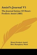 Cover: Amiel's Journal V1 - Kessinger Publishing