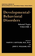 Cover: Developmental-Behavioral Disorders - Kluwer Academic / Plenum Publishers