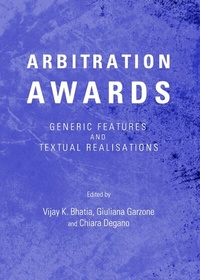 Enlarge image Cover: Arbitration Awards - Cambridge Scholars Publishing