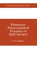 Cover: Elementary Physicochemical Processes on Solid Surfaces - Springer
