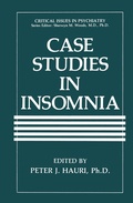 Cover: Case Studies in Insomnia - Springer