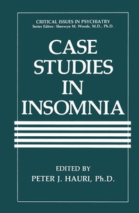 Enlarge image Cover: Case Studies in Insomnia - Springer