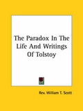 Cover: The Paradox In The Life And Writings Of Tolstoy - Kessinger Publishing