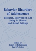 Cover: Behavior Disorders of Adolescence - Kluwer Academic / Plenum Publishers