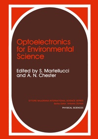 Enlarge image Cover: Optoelectronics for Environmental Science - Springer