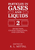 Cover: Particles in Gases and Liquids 2 - Springer