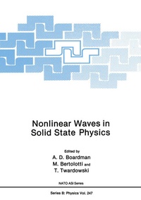 Enlarge image Cover: Nonlinear Waves in Solid State Physics - Springer