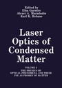 Cover: Laser Optics of Condensed Matter - Springer