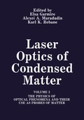 Cover: Laser Optics of Condensed Matter - Springer