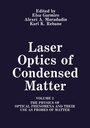 Cover: Laser Optics of Condensed Matter - Springer