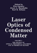 Cover: Laser Optics of Condensed Matter - Springer