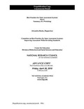 Cover: Best Practices for State Assessment Systems, Part I - National Academies Press
