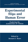 Cover: Experimental Slips and Human Error - Kluwer Academic/Plenum Publishers