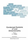 Cover: Condensed Systems of Low Dimensionality - Kluwer Academic / Plenum Publishers