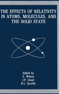 Abbildung von: The Effects of Relativity in Atoms, Molecules, and the Solid State - Kluwer Academic / Plenum Publishers