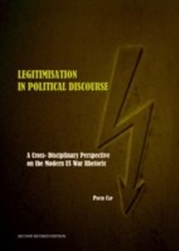 Enlarge image Cover: Legitimisation in Political Discourse - Cambridge Scholars Publishing