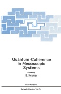 Cover: Quantum Coherence in Mesoscopic Systems - Springer