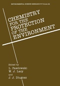 Cover: Chemistry for the Protection of the Environment - Springer