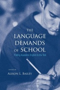 Cover: The Language Demands of School - Yale University Press