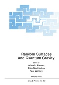 Cover: Random Surfaces and Quantum Gravity - Springer