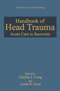 Cover: Handbook of Head Trauma - Plenum Publishing Co.,N.Y.
