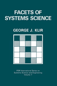 Enlarge image Cover: Facets of Systems Science - Plenum Publishing Co.,N.Y.