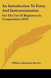 Enlarge image Cover: An Introduction To Form And Instrumentation - Kessinger Publishing