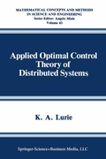 Cover: Applied Optimal Control Theory of Distributed Systems - Springer