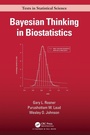 Cover: Bayesian Thinking in Biostatistics - Chapman & Hall/CRC