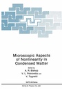 Cover: Microscopic Aspects of Nonlinearity in Condensed Matter - Springer