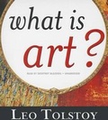 Cover: What Is Art? - Blackstone Publishing