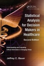 Cover: Statistical Analysis for Decision Makers in Healthcare - Productivity Press