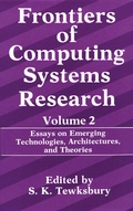 Cover: Frontiers of Computing Systems Research - Kluwer Academic / Plenum Publishers