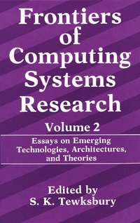Enlarge image Cover: Frontiers of Computing Systems Research - Springer