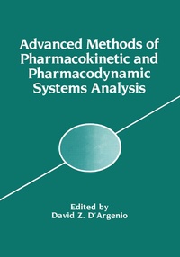 Abbildung von: Advanced Methods of Pharmacokinetic and Pharmacodynamic Systems Analysis - Springer