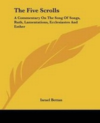 Enlarge image Cover: The Five Scrolls - Kessinger Publishing