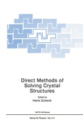 Cover: Direct Methods of Solving Crystal Structures - Springer