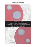 Cover: Review of the Scientific Approaches Used During the FBI's Investigation of the 2001 Anthrax Letters - National Academies Press